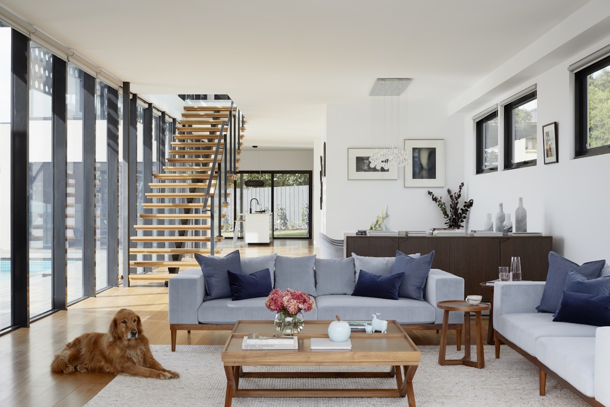 Family living space flooring inspiration
